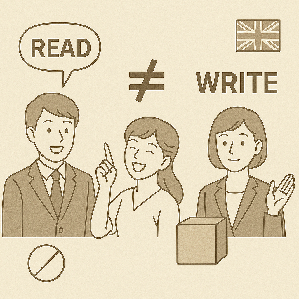 英語の語源とスペルの図解