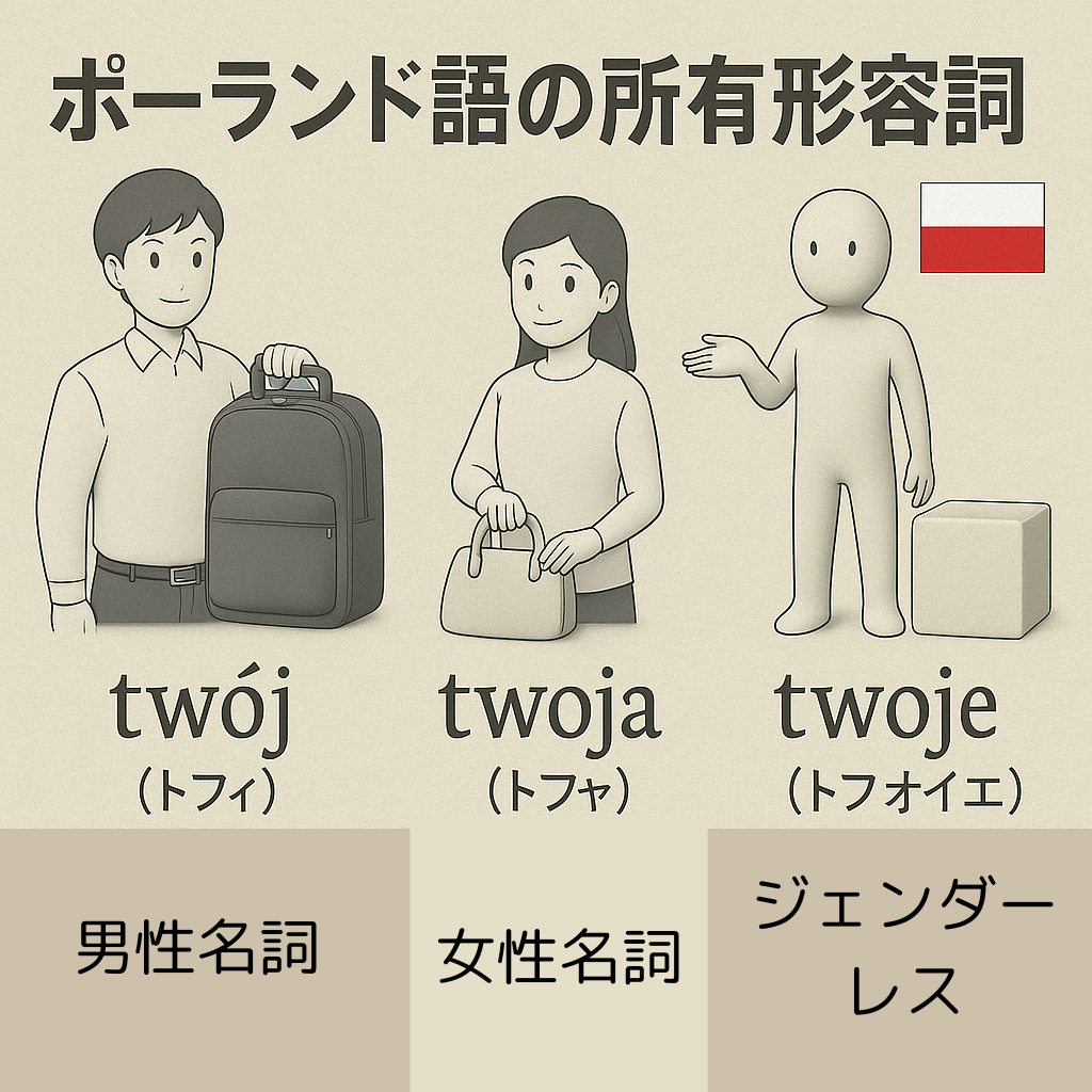 所有形容詞のイメージ